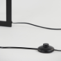Mace vloerlamp 30x30x140 cm mat zwart van het woonmerk Light & Living