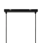 Rokusina hanglamp 120x7x11.5 cm 5L zwart van het woonmerk Light & Living