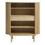 Leif eiken kabinet - 110 cm - naturel