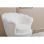 Rano fauteuil - teddy - wit