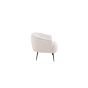 Vona fauteuil - ribstof - beige