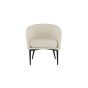 Liro fauteuil - teddy - wit