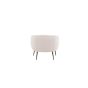 Vona fauteuil - ribstof - beige