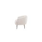 Vona fauteuil - ribstof - beige