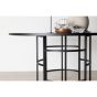 Milo ronde eettafel - ø140 cm - zwart