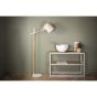 Nico vloerlamp - hout - wit