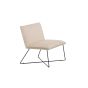Piva fauteuil - velvet - beige
