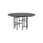 Milo ronde eettafel - ø140 cm - zwart