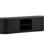 Siro tv-meubel - 160 cm - zwart