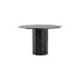 Lino ronde eettafel - ø110 cm - marmer - zwart