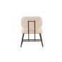 Miso fauteuil - teddy - wit
