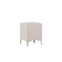 Salvo nachtkastje - 2 laden - beige