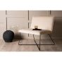 Piva fauteuil - velvet - beige