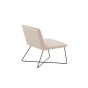 Piva fauteuil - velvet - beige