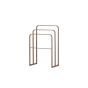 Runo staand handdoekenrek - mokka