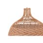 Cairo ronde hanglamp - rattan
