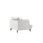 Ruma fauteuil - ribstof - beige