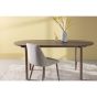 Rina deens ovale eettafel - 180 x 90 cm - naturel