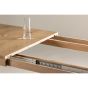 Tova uitschuifbare eettafel - 170/210/250 x 95 cm - whitewash