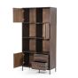 Kabinet Jimmy  - 180x90 cm - 3 deurs - 2 laden