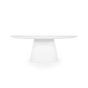Ovale eettafel Elin - 200x110 cm - wit