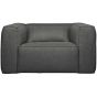 Fauteuil Bean Incl. Kussen Gemeleerd