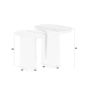 Bela bijzettafel set van 2