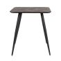 Brianna bistro tafel - donkerbruin