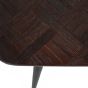 Brianna bistro tafel - donkerbruin