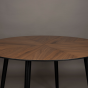 Clover eettafel rond 120cm van het woonmerk Dutchbone