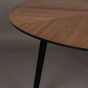 Clover eettafel rond 120cm van het woonmerk Dutchbone