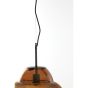 Ovnis hanglamp Ø35x40 cm - glas bruin