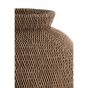 Vendie vaas deco Ø36x46,5 cm - bruin