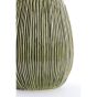 Kopra vaas deco Ø28,5x36 cm - keramiek donkergroen
