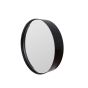 Janice ronde spiegel M - zwart - OUTLET B