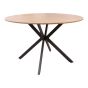 Julio eettafel MDF 120cm eiken - OUTLET B