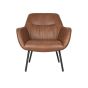 Kasey fauteuil - vintage bruin