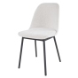 Lana eetkamerstoel stof wit van het woonmerk Kick Collection