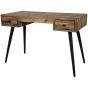 Lund bureau teakhout 113 cm