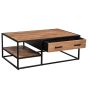 Sturdy salontafel 120x70 cm