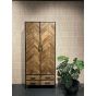 Brooklyn opbergkast - 90 cm - mangohout - naturel