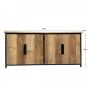 Tomar dressoir - 185 cm - naturel - hout