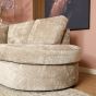 Almo 2,5-zitsbank divan rechts - beige