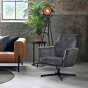 Toby fauteuil draaibaar velvet