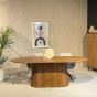 Salvator ovale eettafel - 230 cm - hout