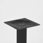 Restauranttafel 70x70x74 cm - straight edge - espresso