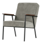 Sally fauteuil ribstof