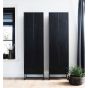 Silas hoge kast essen blacknight 210x60x36cm