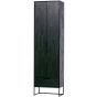 Silas hoge kast essen blacknight 210x60x36cm