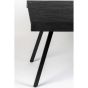 Sauda eettafel zwart